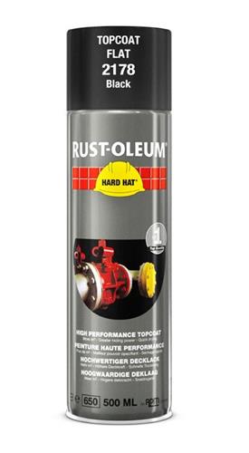 Rust-oleum spraydåse sort Ral9005 mat 500ml
