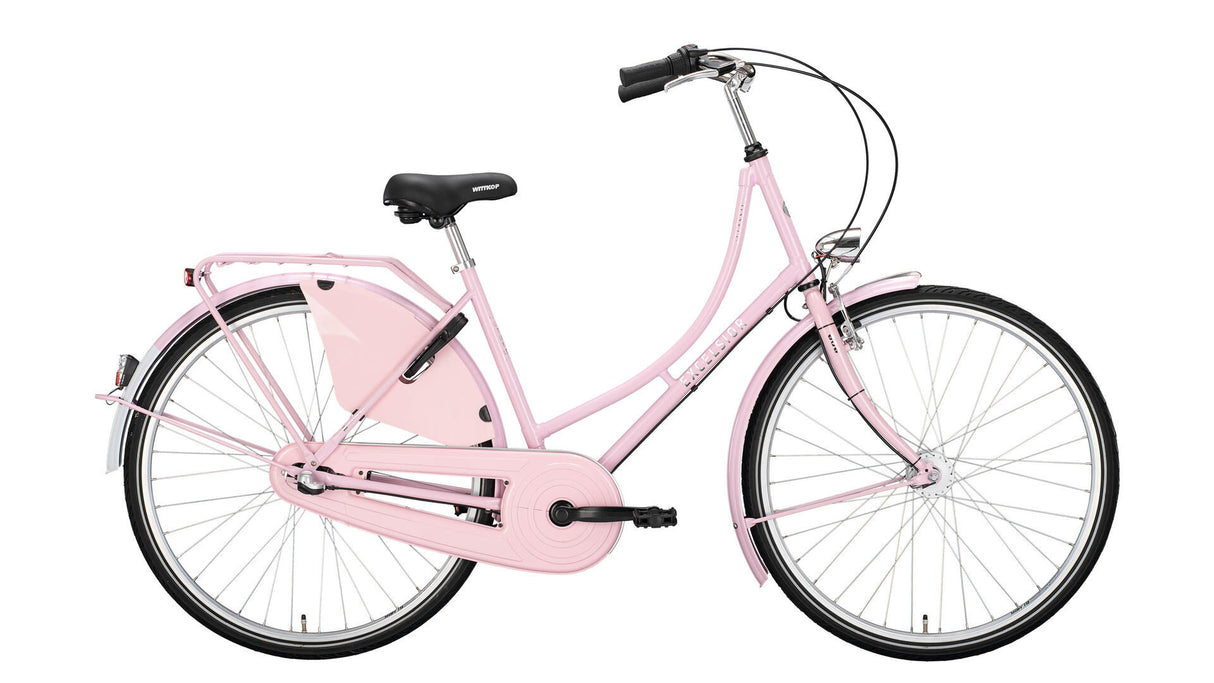 Excelsior city bike classic nd (#1) cykel udmærker sig. classic nd 28 50 3sp cb pastel pink