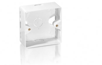 Udstyr 125560 universel overflademonteringsbagboks, 80 mm, 80 mm, 35 mm, 56 g, 95 mm, 85 mm