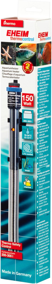 Eheim hunter varme - 150w - 200-300 l
