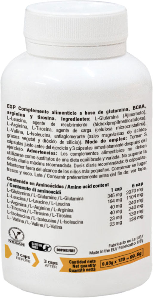 226ers 6,4 amino+ 120 kapsler