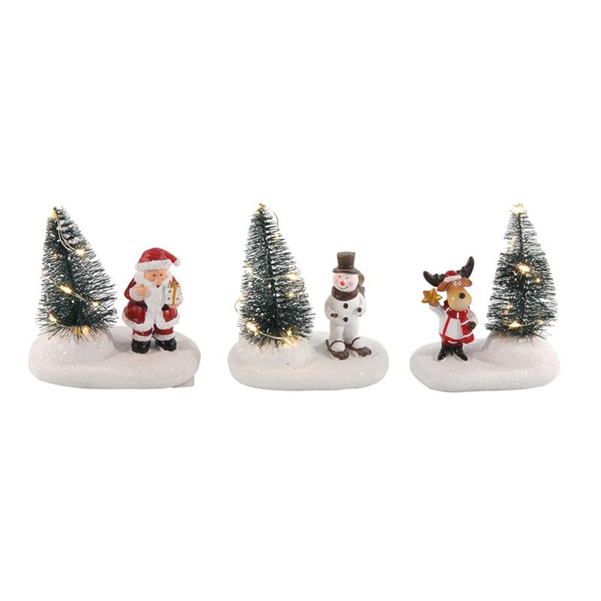 Julescene Juletræ LED 10,5cm 2xLR44