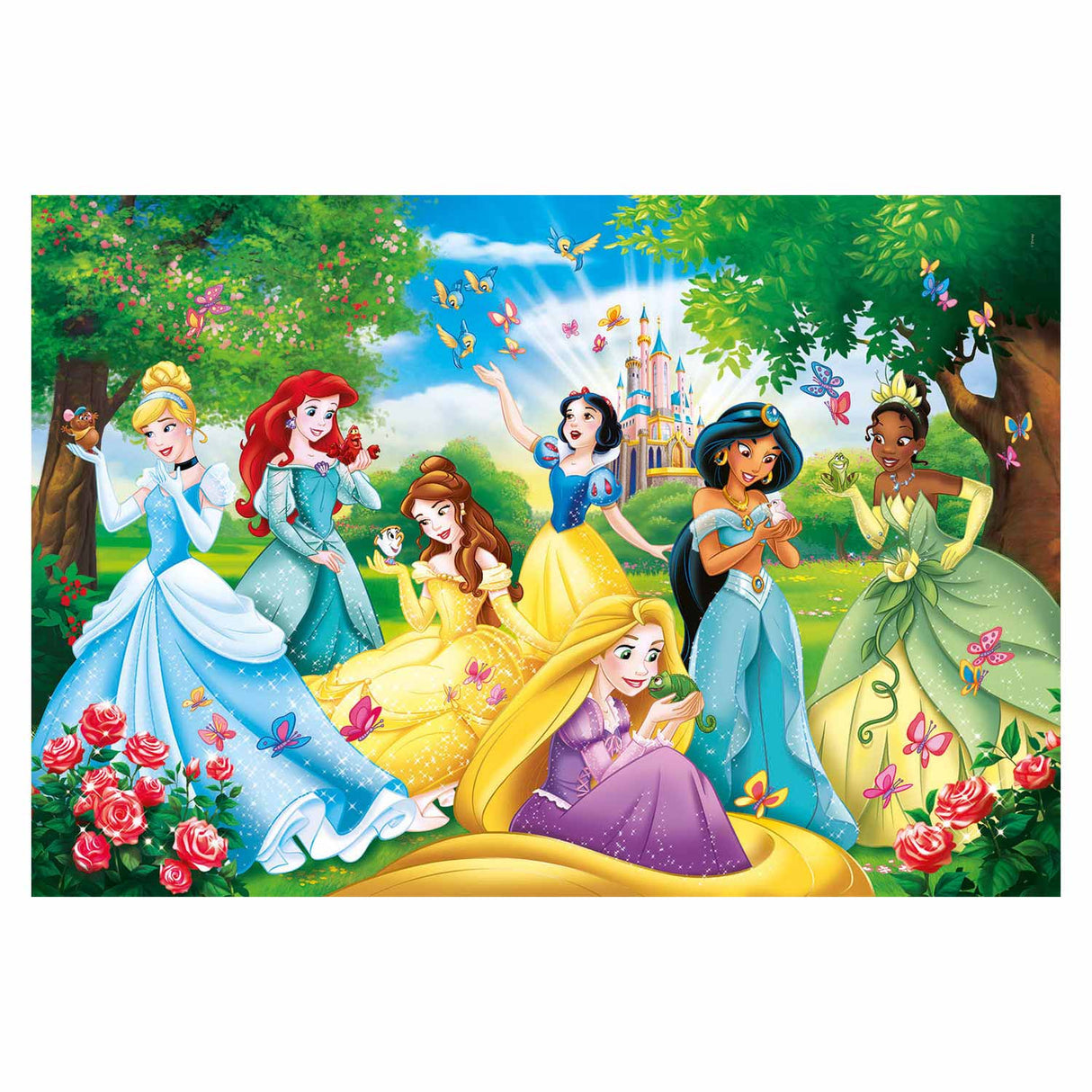 Disney hercegnők clementoni maxi puslespil disney prinsesse, 60 stk.