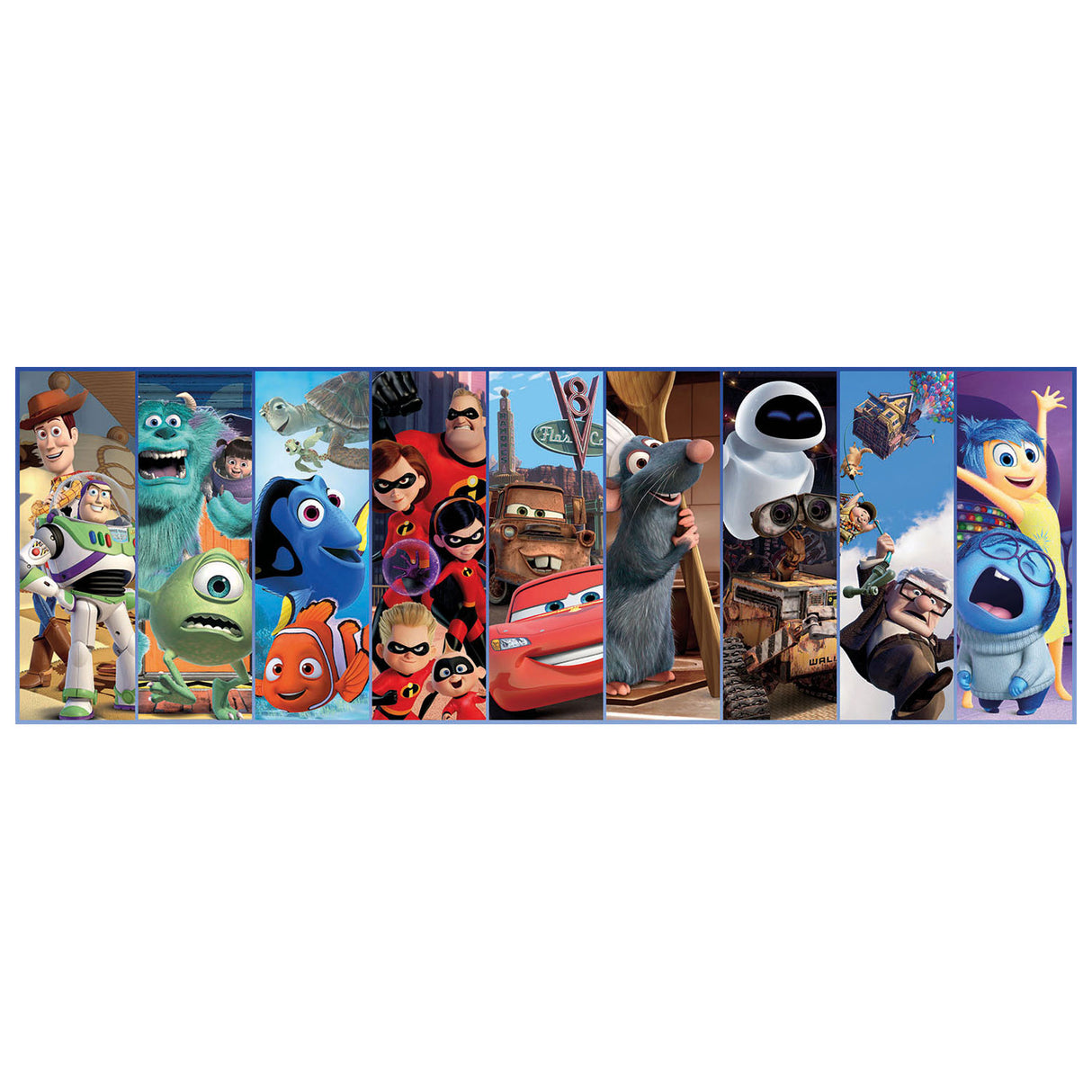 Clementoni Panorama -puslespil Disney Pixar, 1000st.