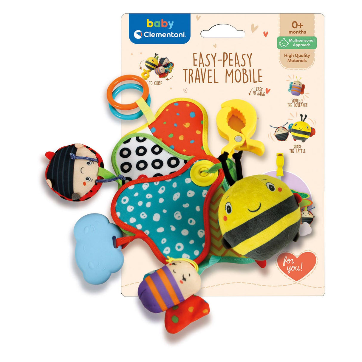 Clementoni musik mobil let peasy bij
