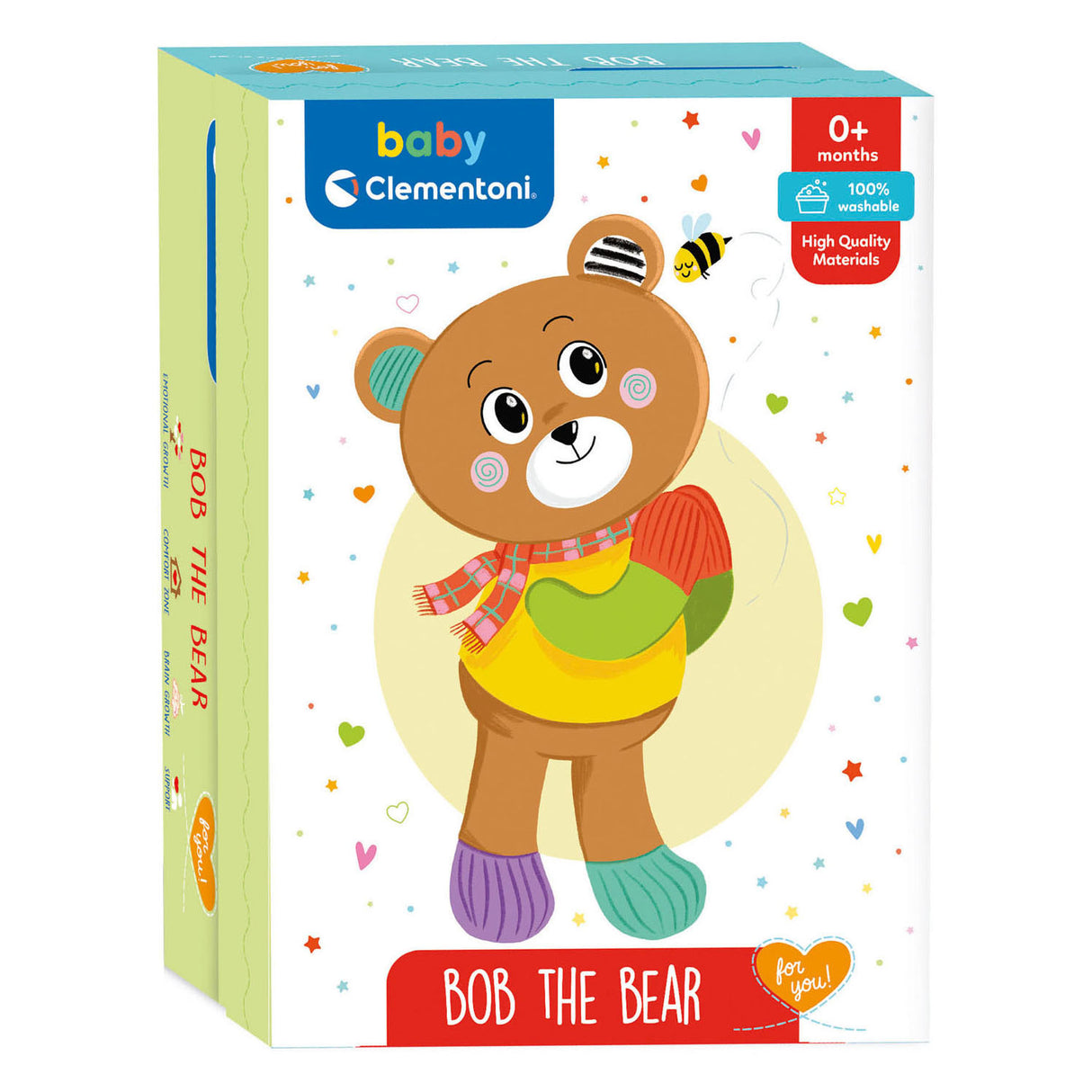 Clementoni Baby Pluchen Cuddle Bob de øl