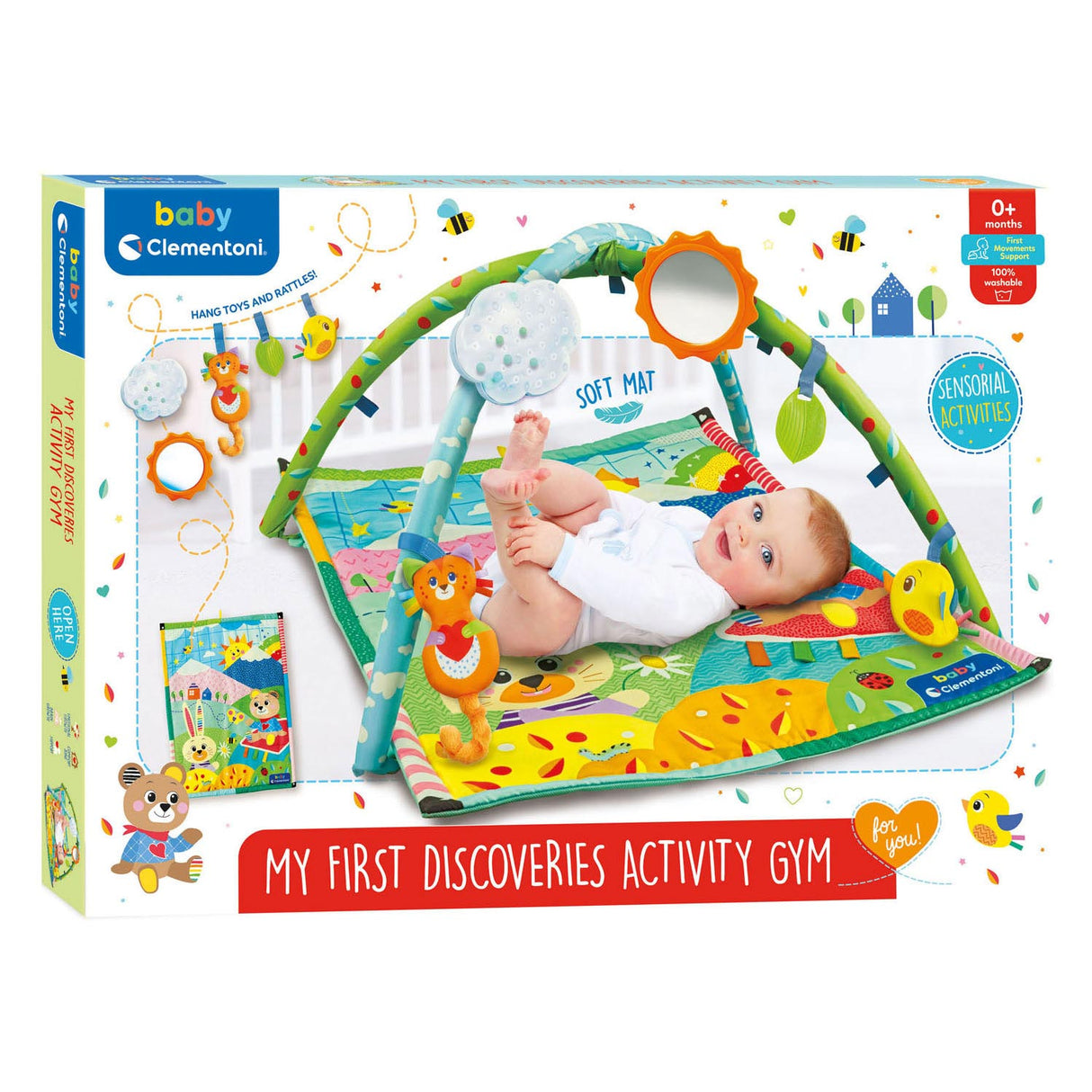 Clementoni Baby Activity Gym 'First Discoveries'