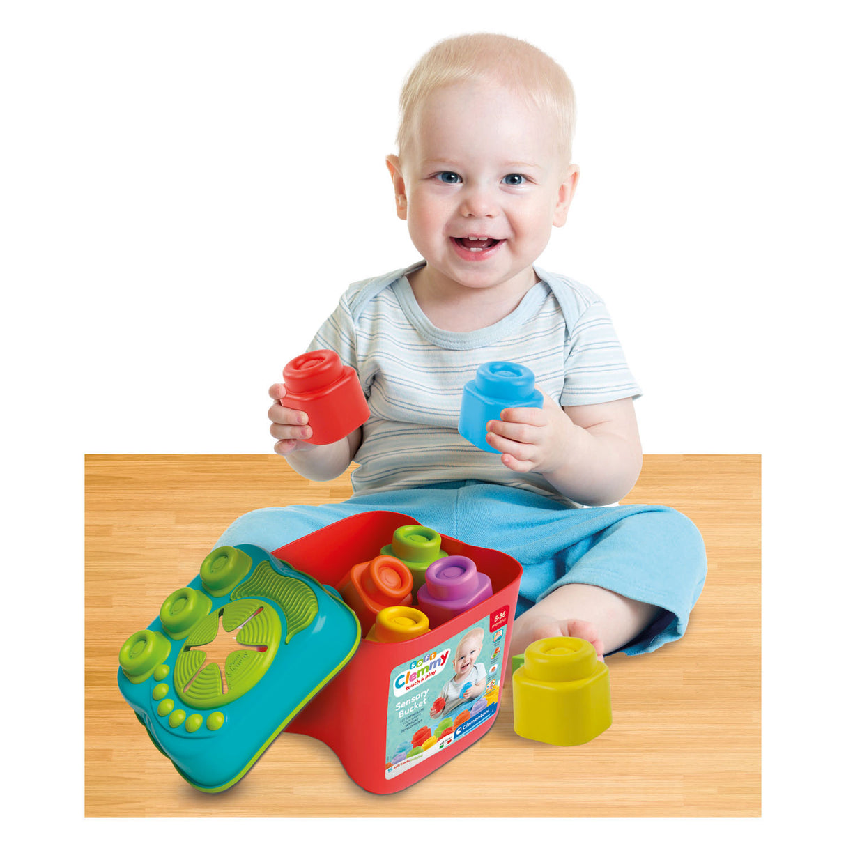 Clementoni baby clemmy - sansespand med klodser