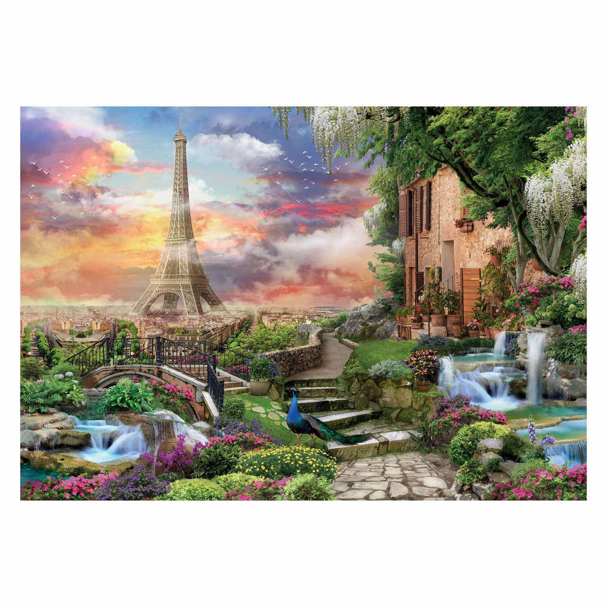 Clementoni puslespil paris dream, 3000 stk.