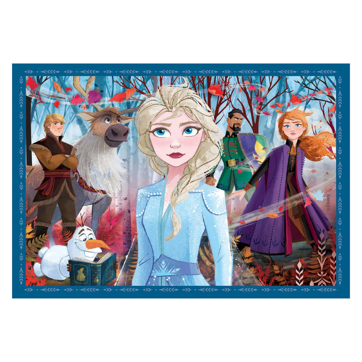 Clementoni puslespil disney frossen, 4i1