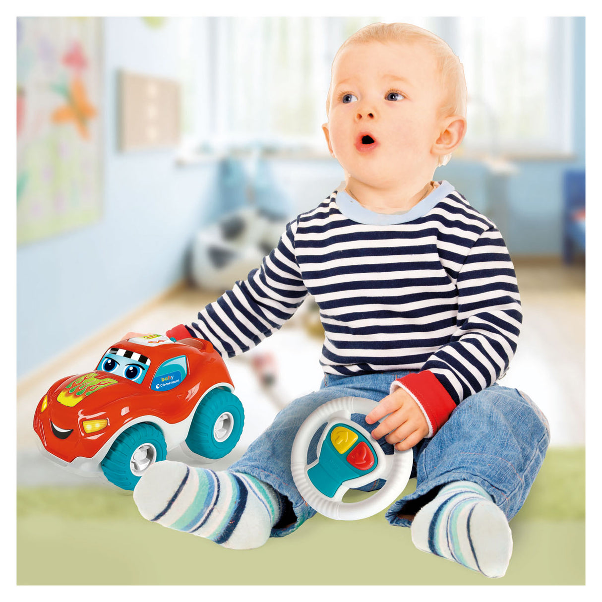 Clementoni baby charlie kører bil
