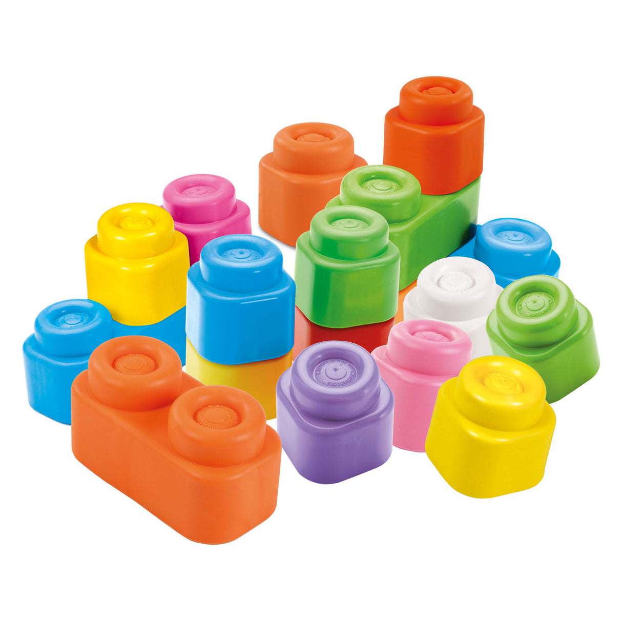 Clementoni baby bløde clemmy blokke med opbevaringstaske - 40 stk.