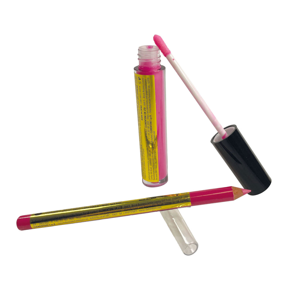 Clementoni Crazy Chic Lipgloss og Lippotlood Pink Power, 2 ..