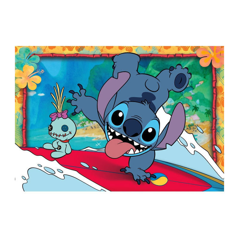 Clementoni Jigsaw Puzzle Super Color Disney Stitch, 2x20st.