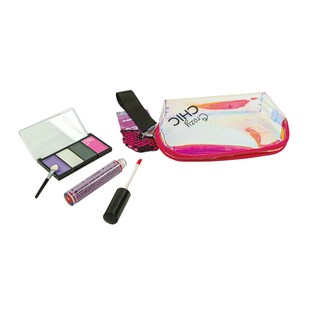 Clementoni crazy chic makeup taske læbe med makeup