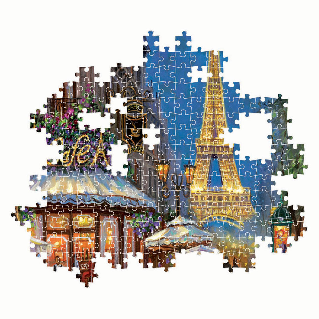 Clementoni puslespil Paris Eiffeltårnet, 500 stk.