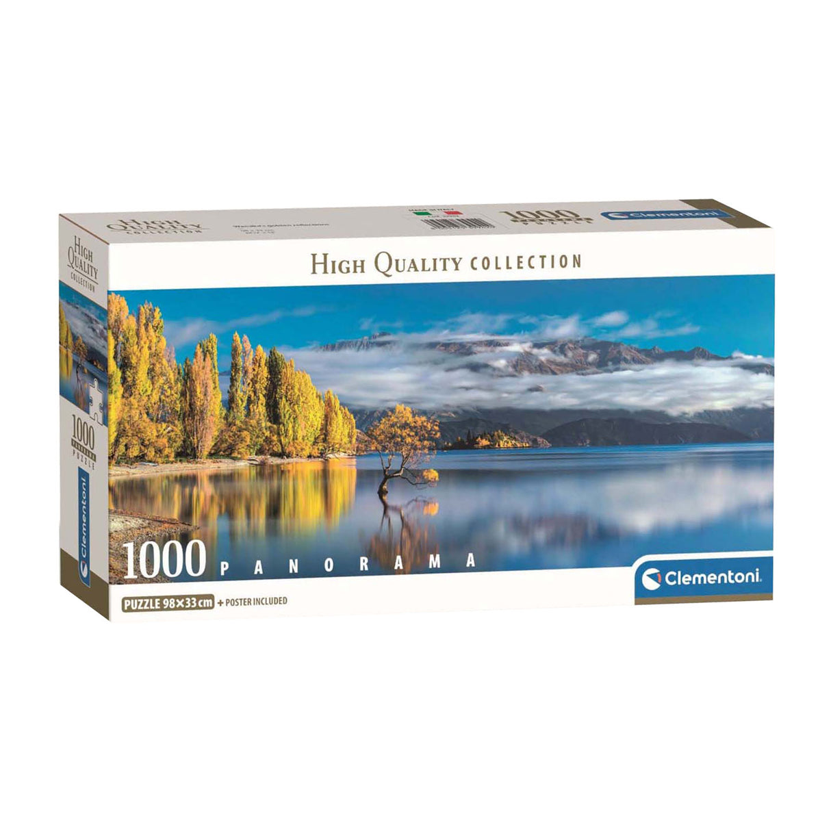 Clementoni puslespil wanakas gyldne reflekser, 1000 stk.
