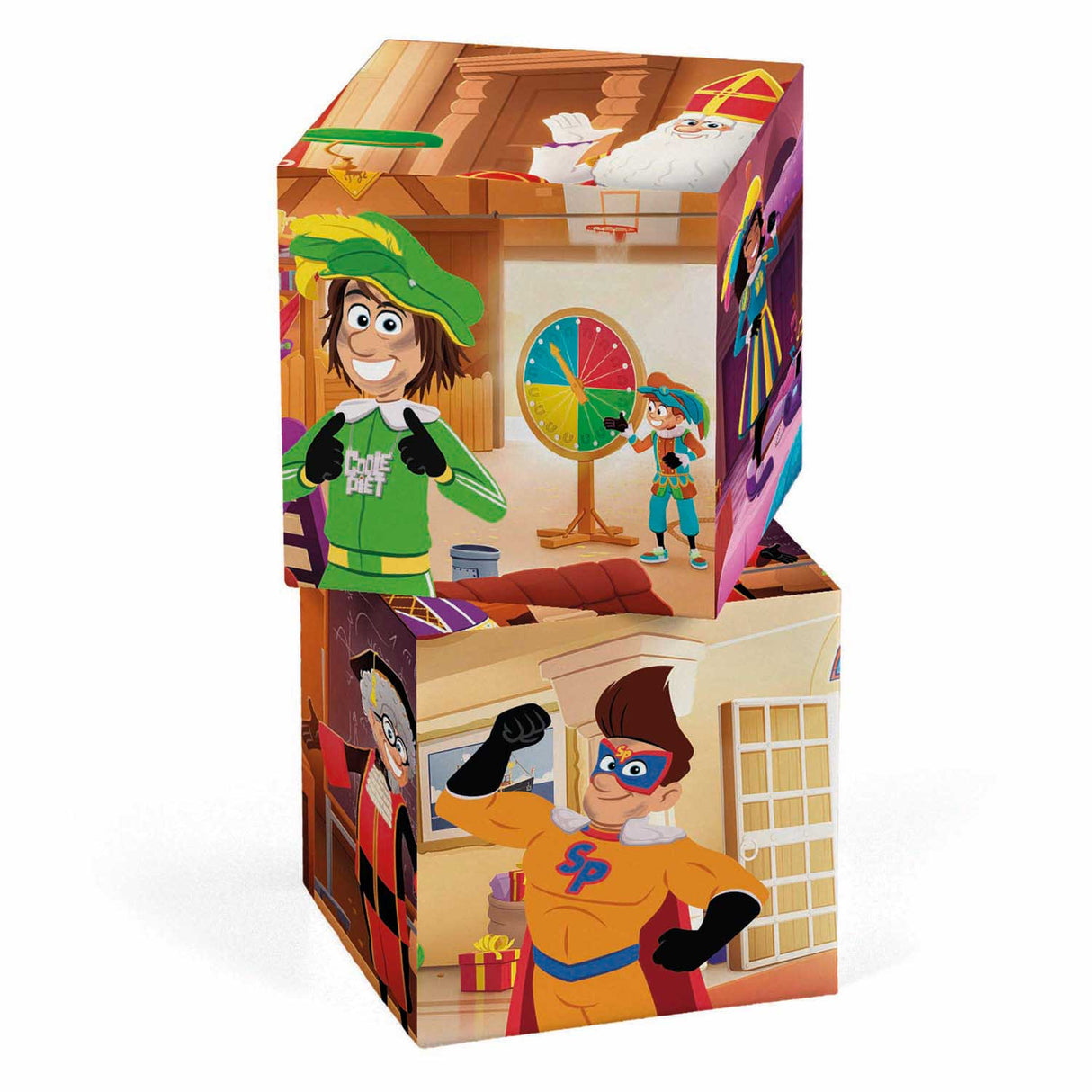 Clementoni blokpuslespil Sinterklaas - 12 stk.