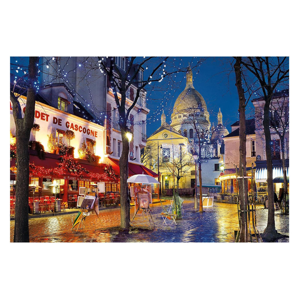 Clementoni puslespil Paris Montmartre - 1500 stk.