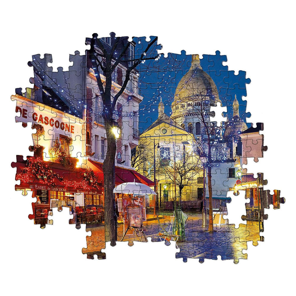 Clementoni puslespil Paris Montmartre - 1500 stk.