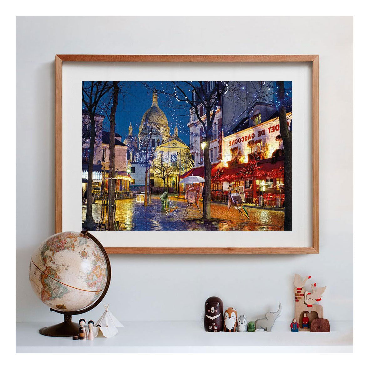 Clementoni puslespil Paris Montmartre - 1500 stk.