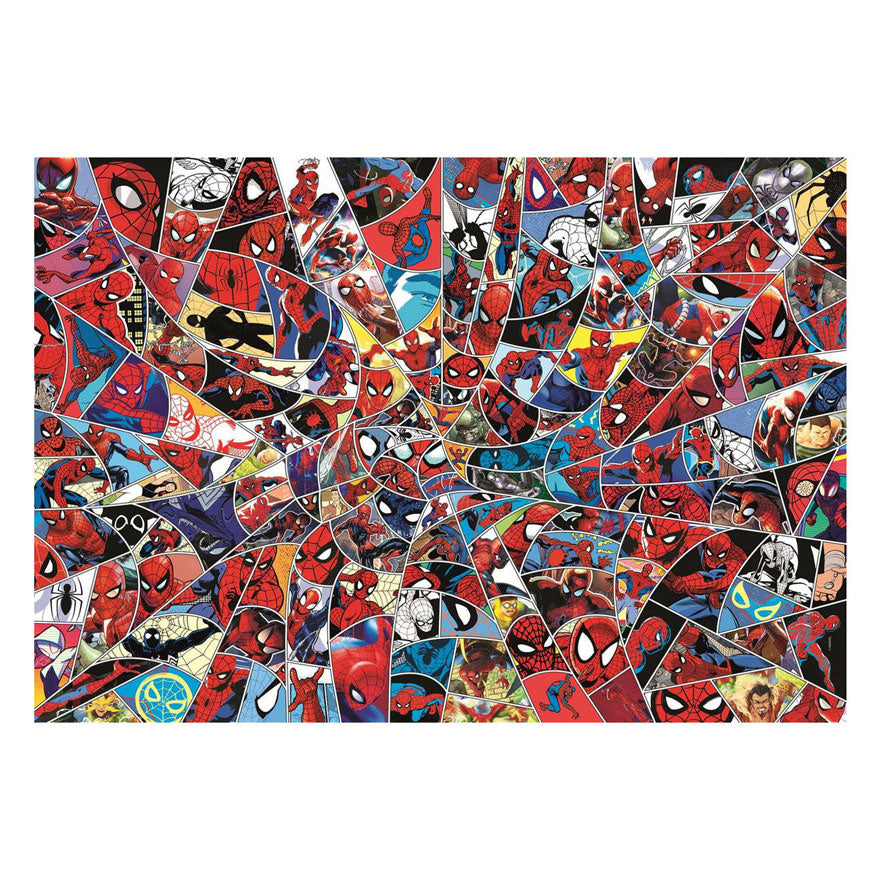 Clementoni puslespil umuligt marvel spiderman - 1000 stk.