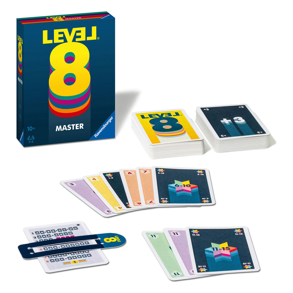 Ravensburger niveau 8 master kortspil