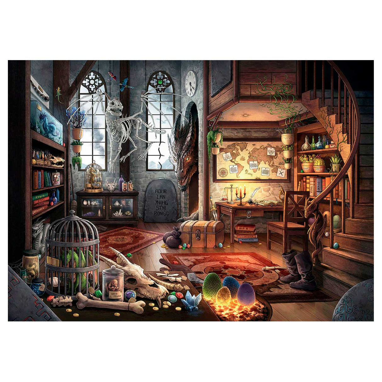 Ravensburger escape room puslespil - dragelaboratorium, 759 stk