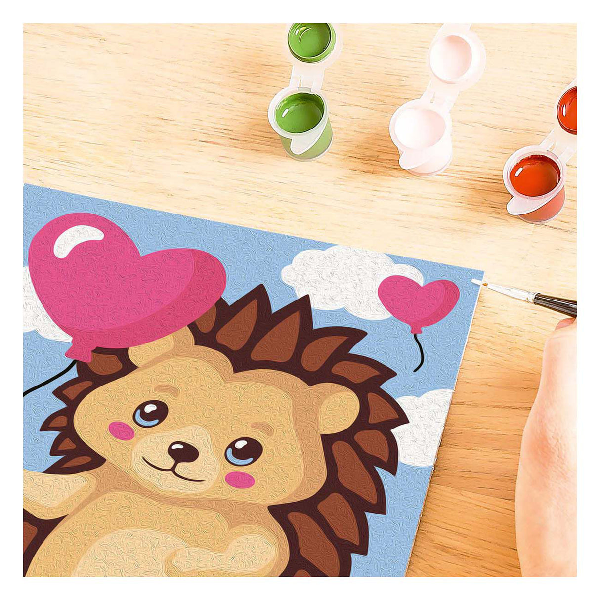 Ravensburger creart serie og pindsvin