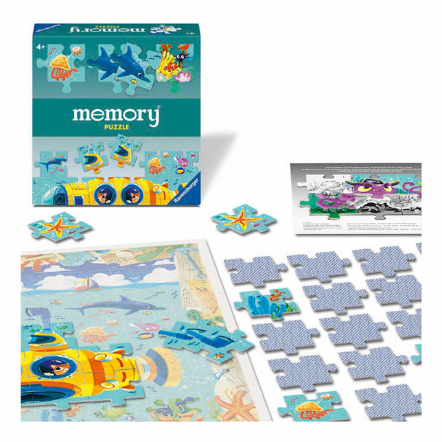 Ravensburger memoryâ® puslespil undervandsverden