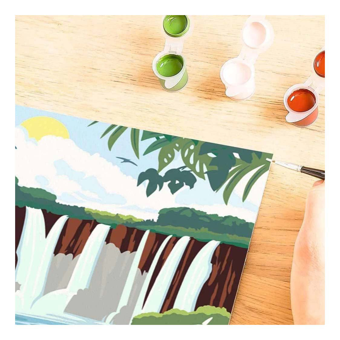 Ravensburger creart maling efter nummer - iguazu vandfald