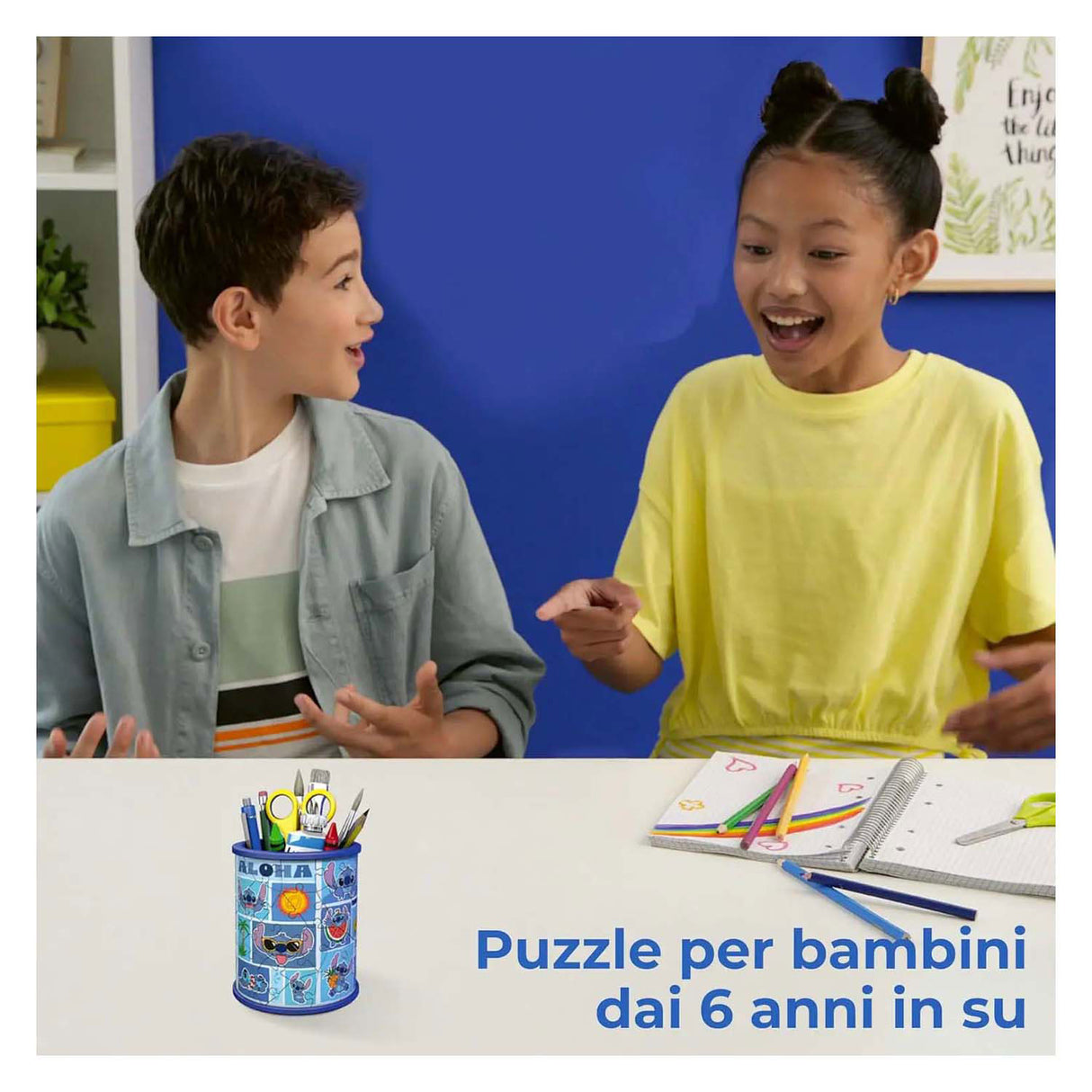 Ravensburger 3D puslespil Disney sypenholder - 54 stykker.