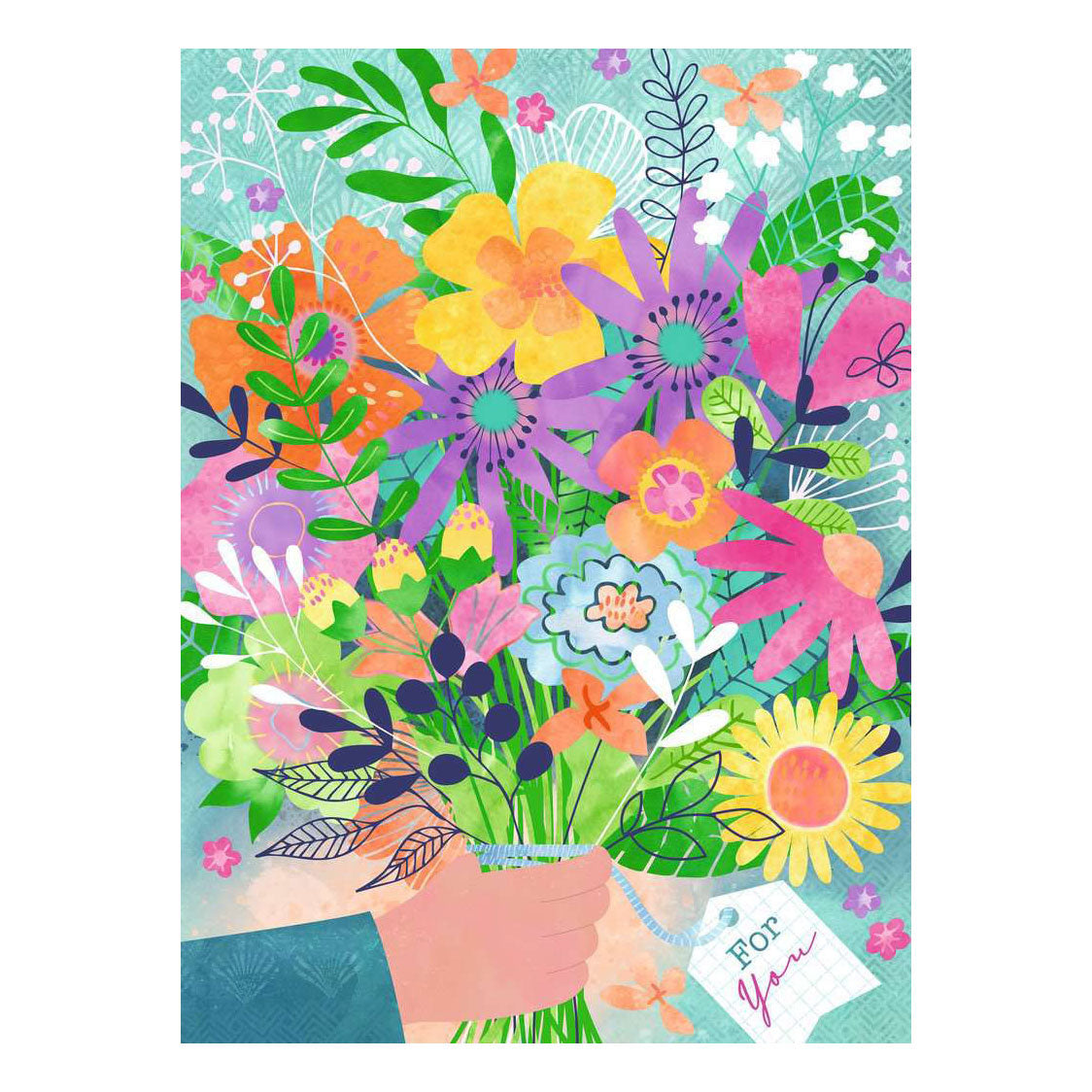 Ravensburger – blomster til dig – puslespil – 500 brikker