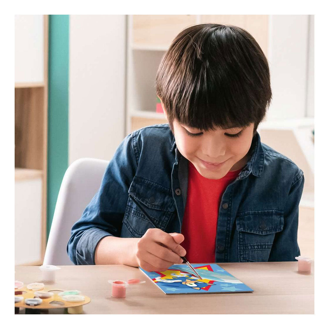 Ravensburger – creart: speedy sonic – mal efter tal