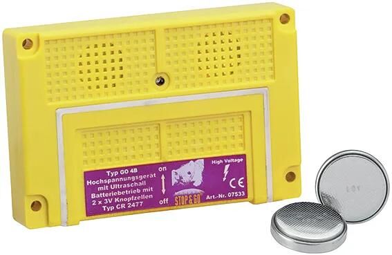 Stop go marderabwehrgerät 4b batteri beskyttelse mod Marten m.2 højttalere