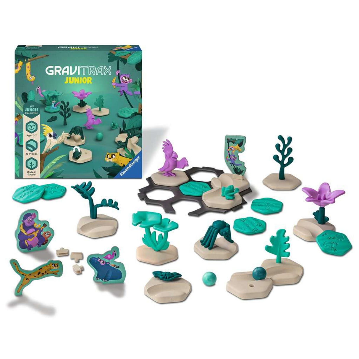 Ravensburger gravitrax junior forlængelsesjungle