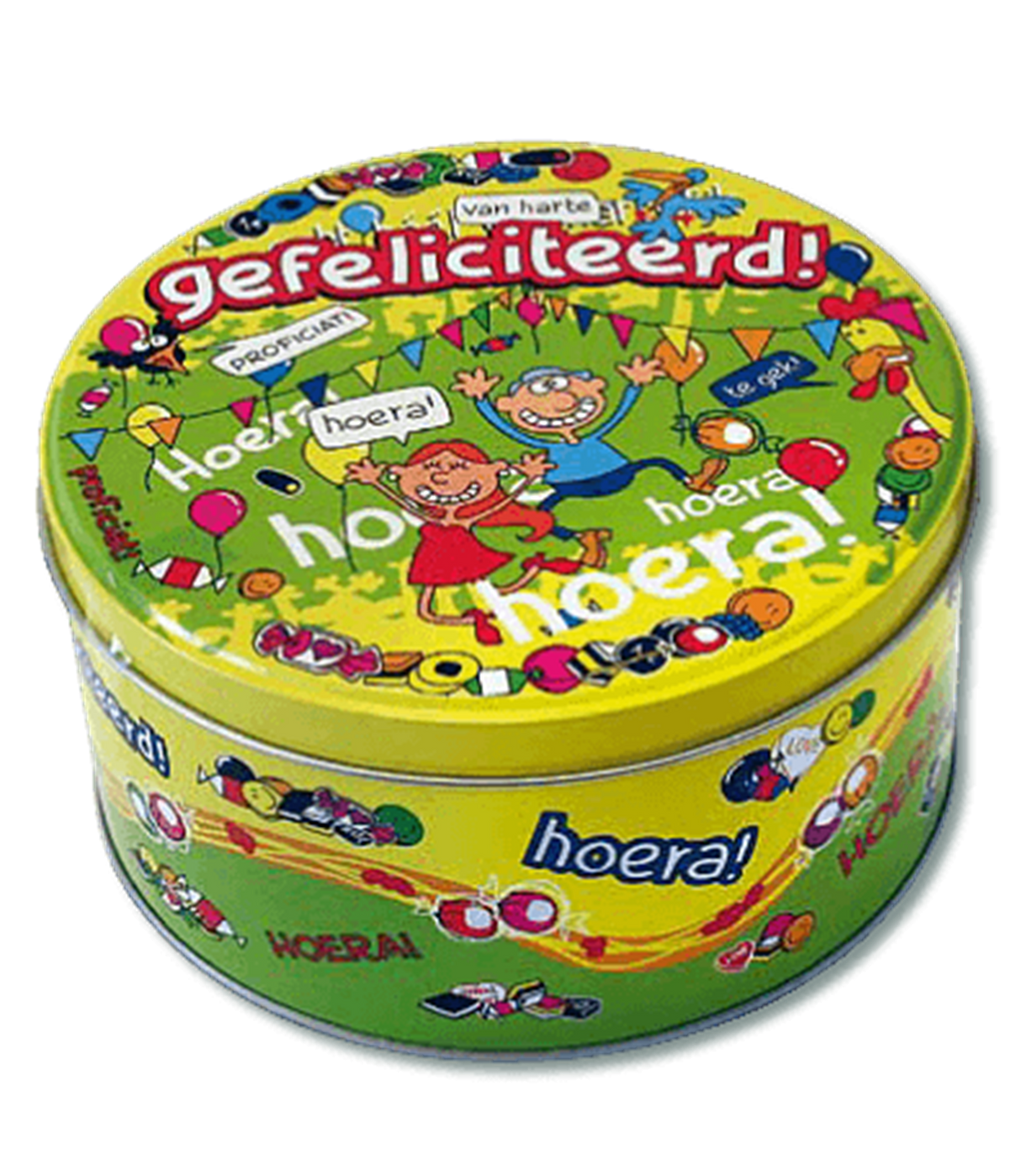 Paperdreams candy tin tillykke