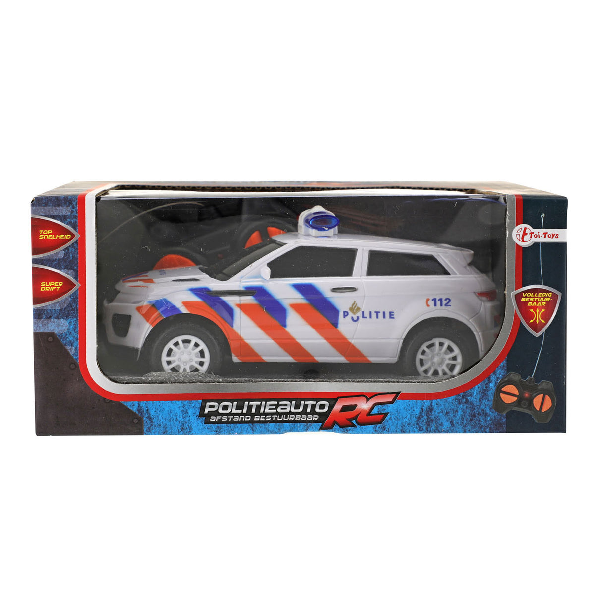 RC RC politibil, 16 cm