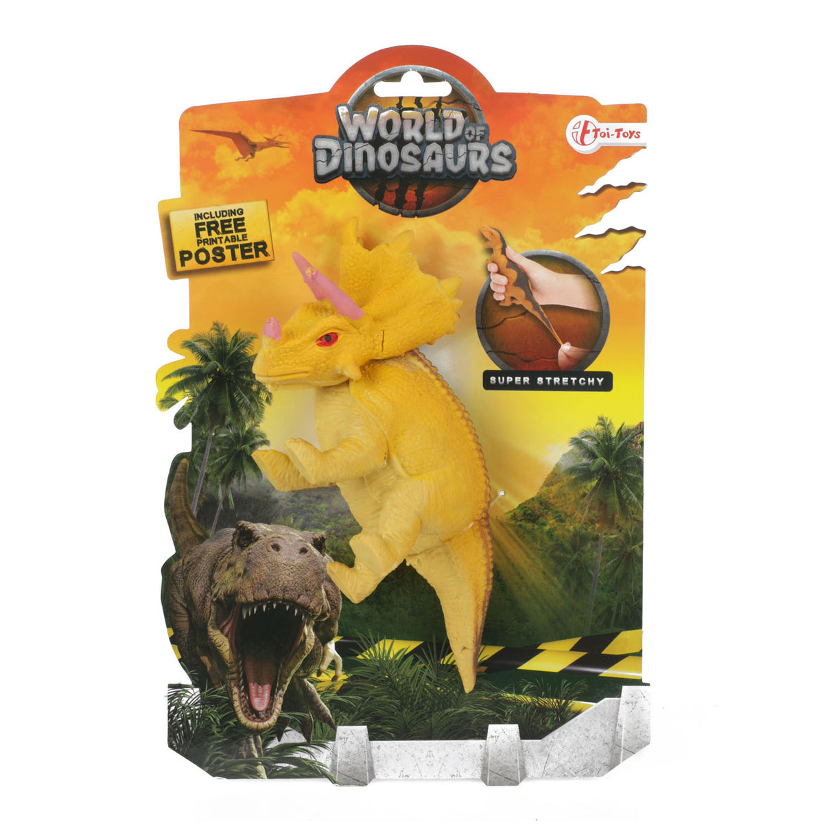 TOI-TOYS DINOSAURUS STRINGABLE