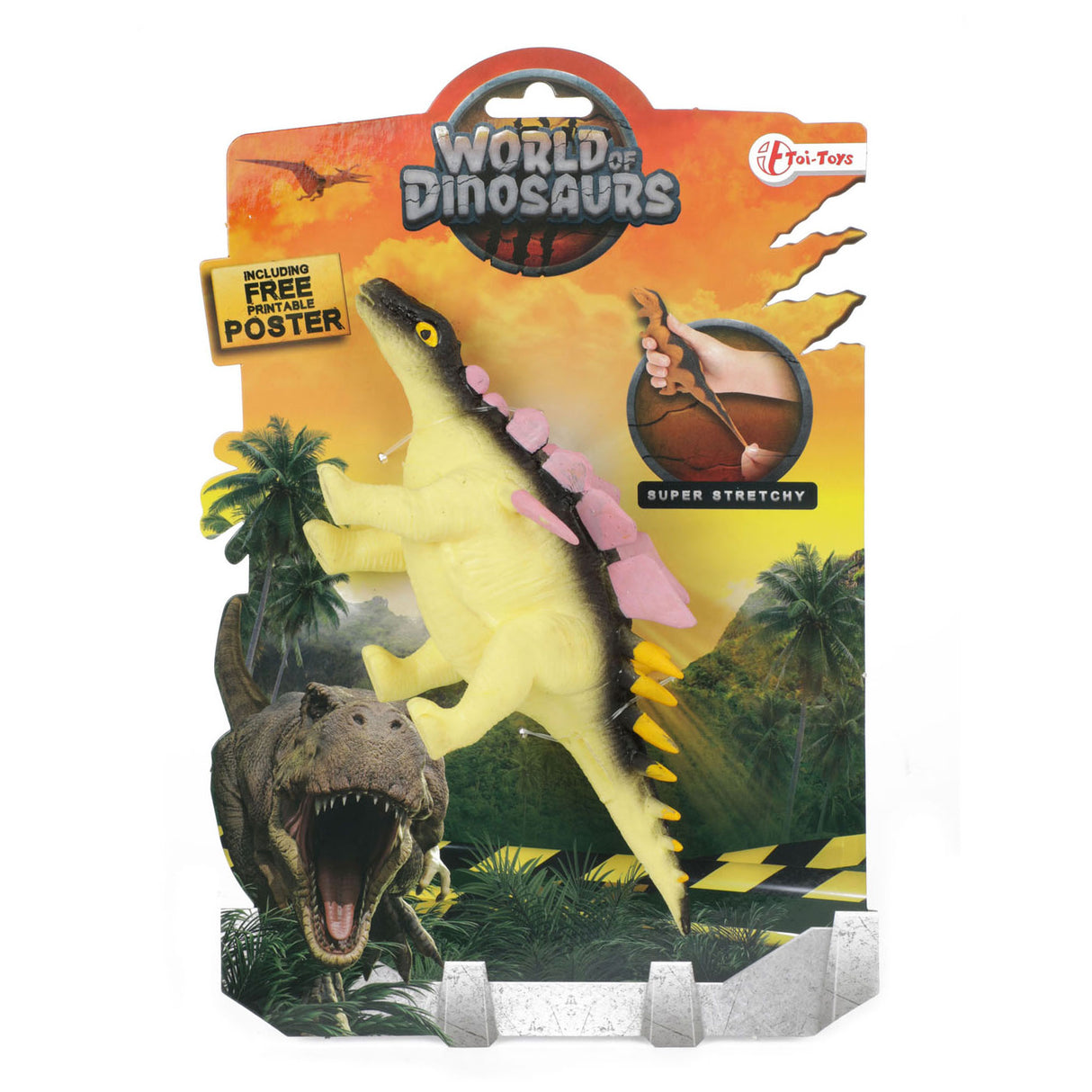 TOI-TOYS DINOSAURUS STRINGABLE
