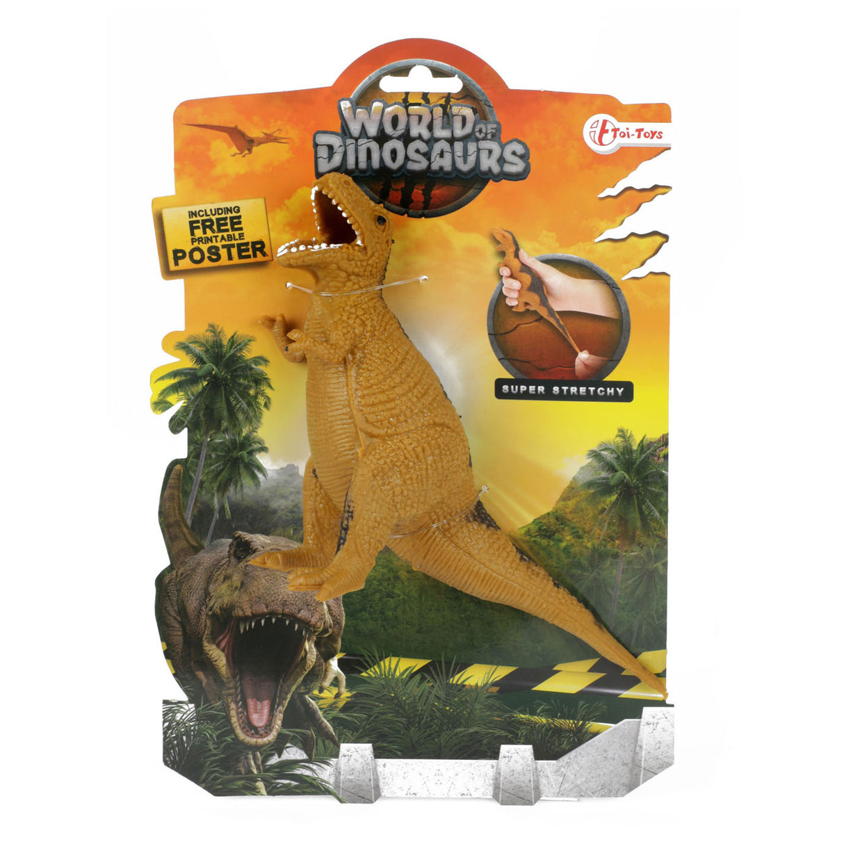 TOI-TOYS DINOSAURUS STRINGABLE