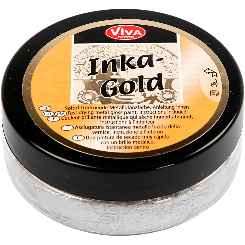 Inka-guld, sølv, 50 ml 1 æske