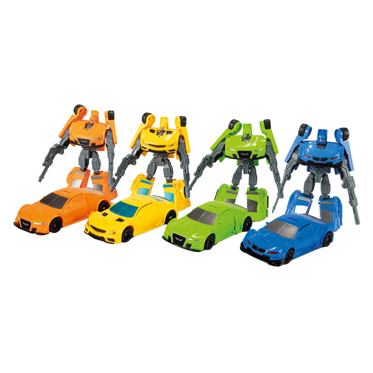 Roboforces skiftende robot sportsvogn