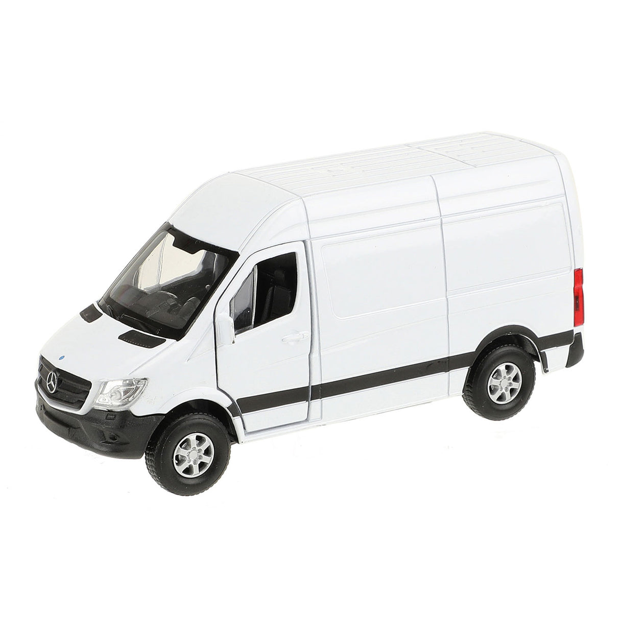 Welly mercedes-benz sprinter panel bus modelbil - 1:34