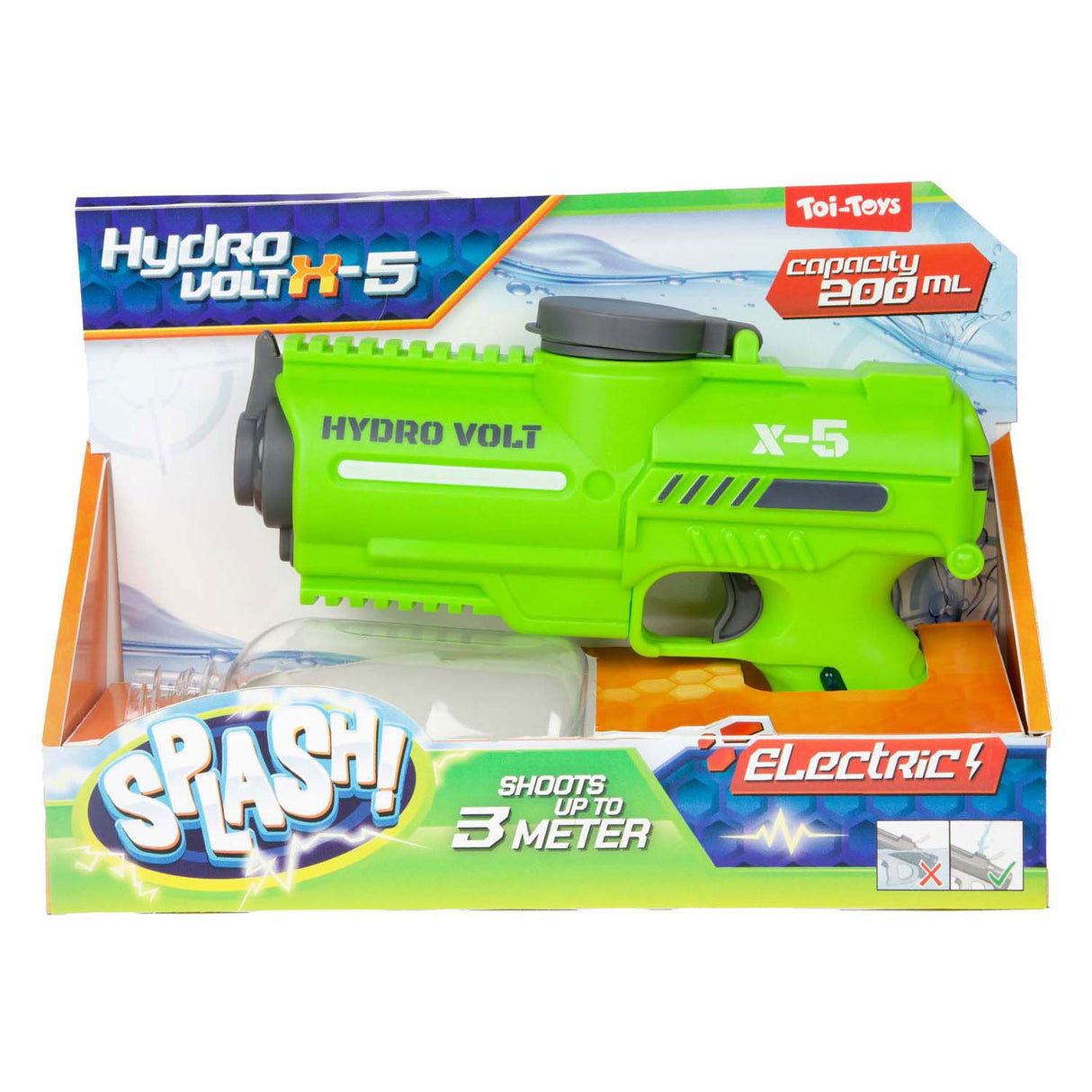 Sprøjt elektrisk vandpistol hydro volt x5
