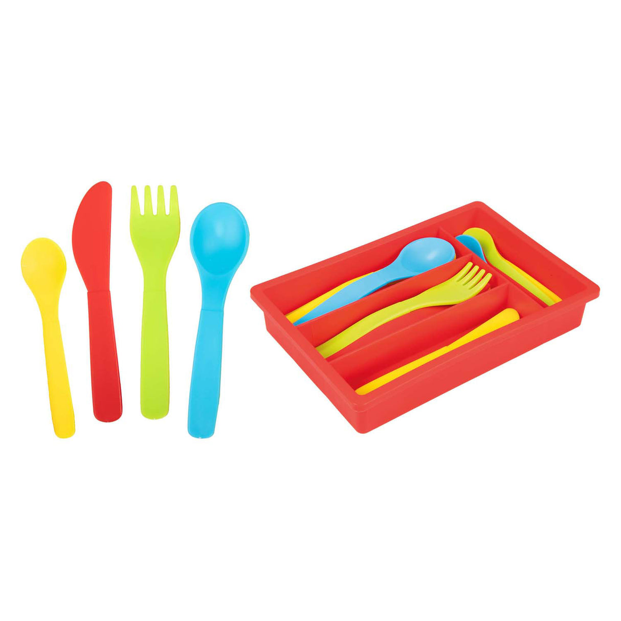 Toi-toys hjemmemadsbestiksæt med bakke, 16 stk.
