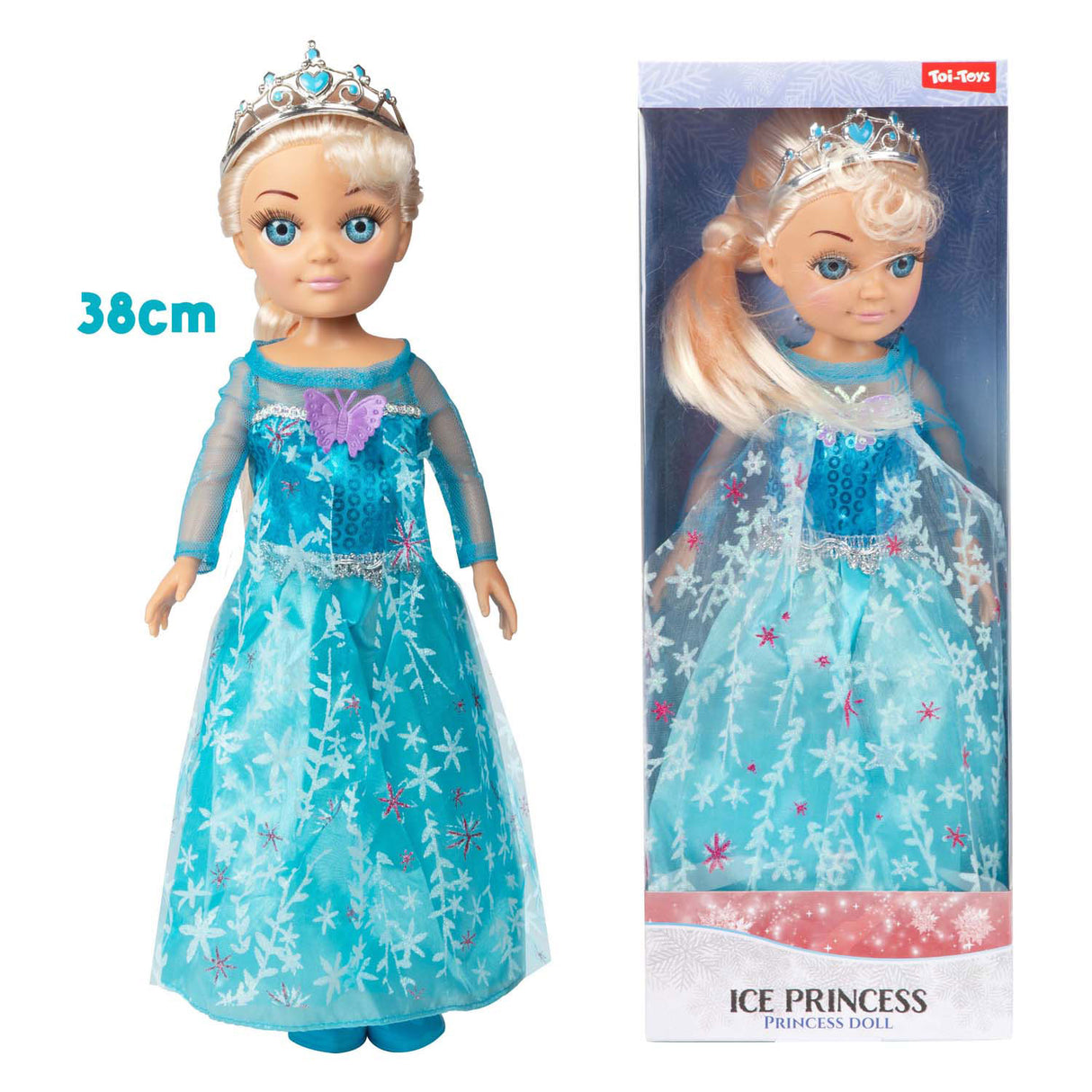 Toi-legetøj isprinsesse pop isprinsesse, 38cm