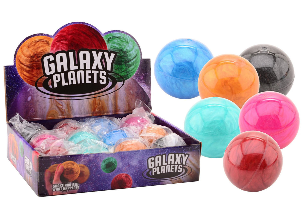 Johntoy john toy galaxy glitterkugle 65mm