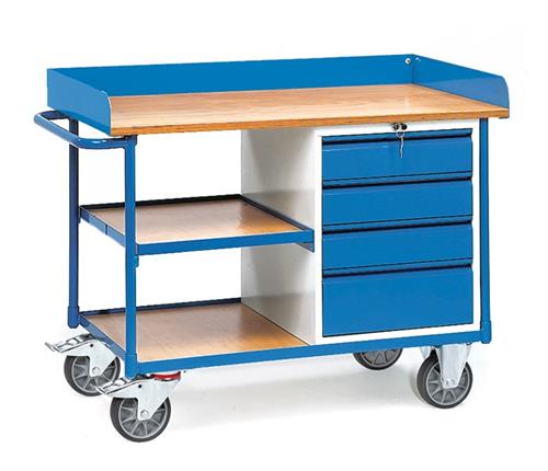 Fetra værkstedsvogn 1220x650x930 400kg