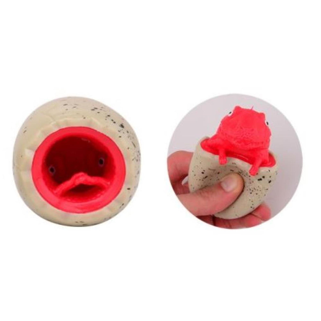 Johntoy john toy squeeze dukke dino 5x5x6,5cm